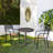 Dairon Round Metal Outdoor Bistro Table , in. W in. D-356115535-366276041