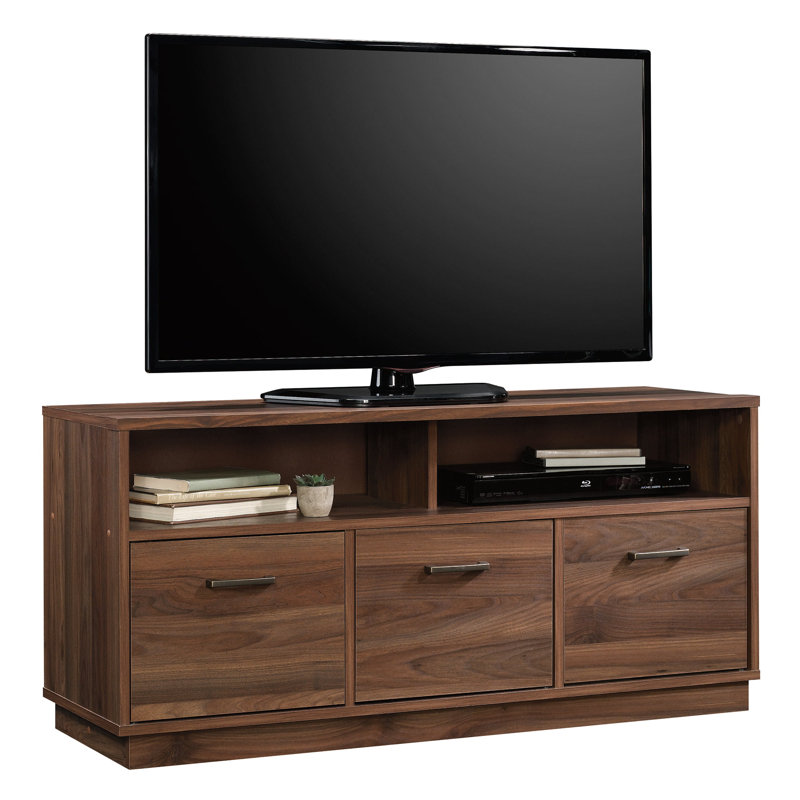 Salesville Unfinished TV Stand for TVs up to 50", Canyon Walnut