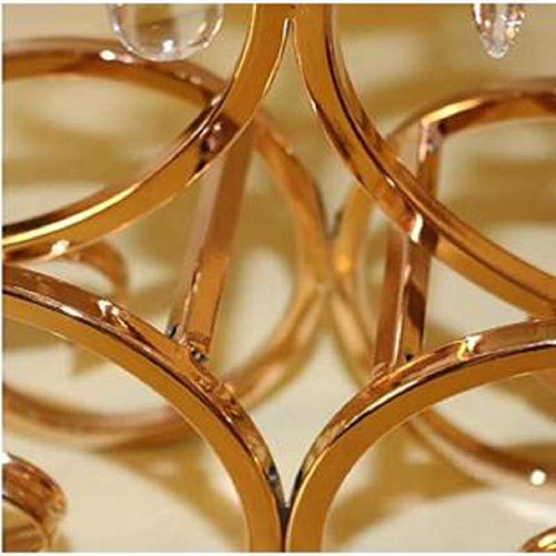 Brishawn 14'' H Tabletop Candelabra, Gold