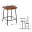 Reza 24" High Leather Tufted Bar Stool-1968756534
