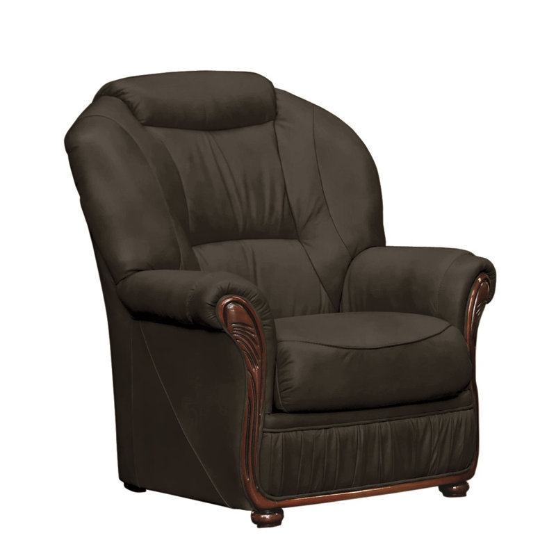 Kirwin Upholstered Armchair, Black