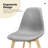 Johnine 17.5'' H Linen Upholstered Side Chair
