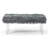 Faux Fur Upholstered Bench-1679959632