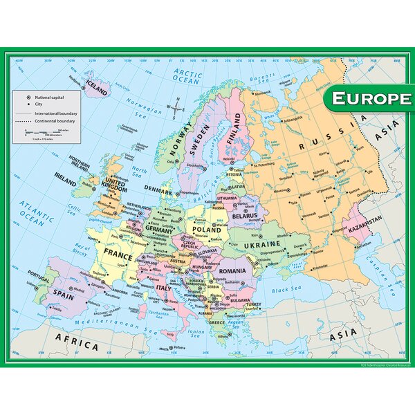 map of europe with longitude and latitude