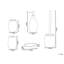 5-Piece Bathroom Accessories Set YARAPA-1535712210