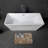 Star 66.9'' x 31.5'' Soaking Acrylic Bathtub