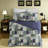 Reversible King Bedding Sets, Microfiber Rustic Farmhouse Home Comfort