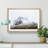 The Swiss Alps with a Flock of Birds in Abstract - Picture Frame Graphic Art Print-55770998-55770997
