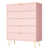 Pink is out of stock selected