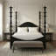 Ferret Solid Wood Four Poster Bed-20723032-20723031