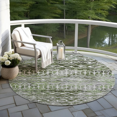 Tapis intérieur / extérieur vert Calandria