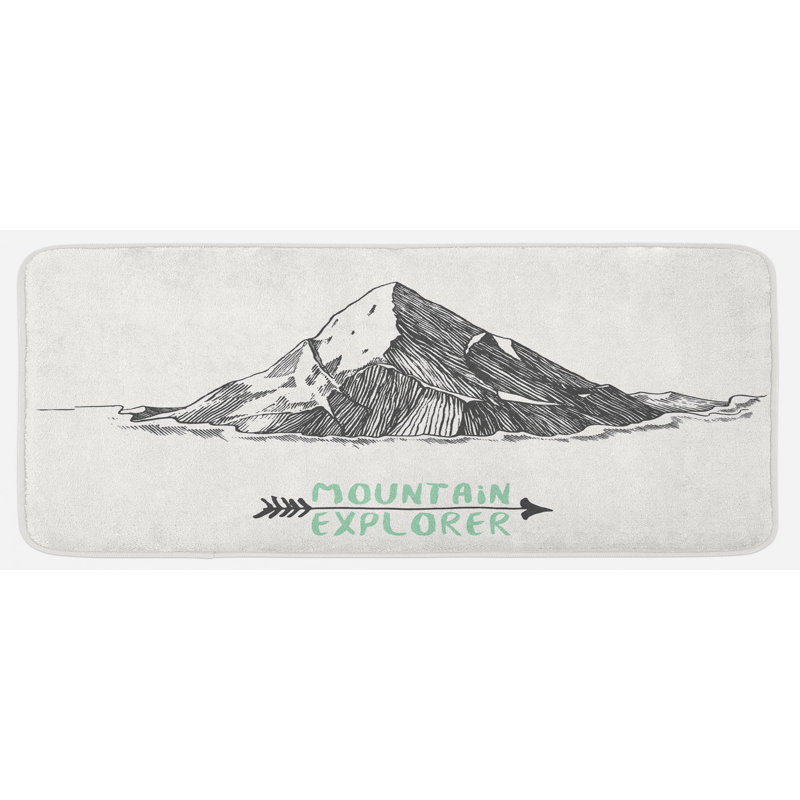 Rustic Synthetic Kitchen Mat