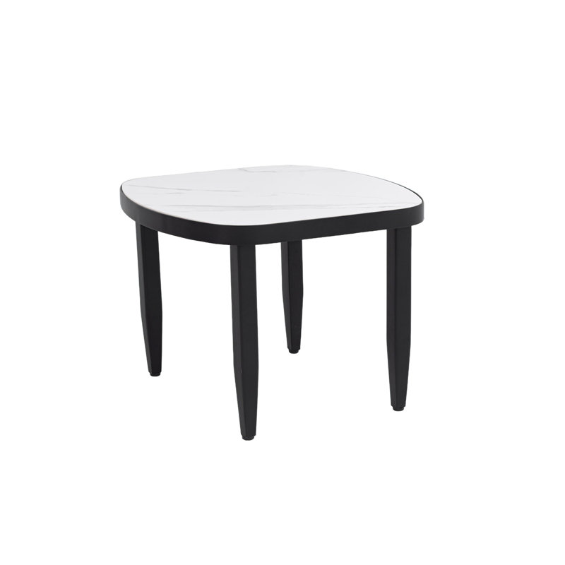 Modern Outdoor Elegance Arc 23.6''Side Table