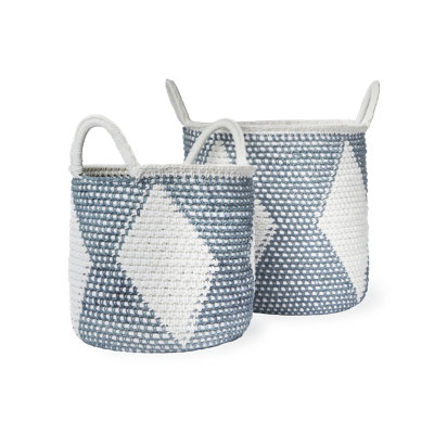 Ensemble de 2 paniers en ruppie maritime