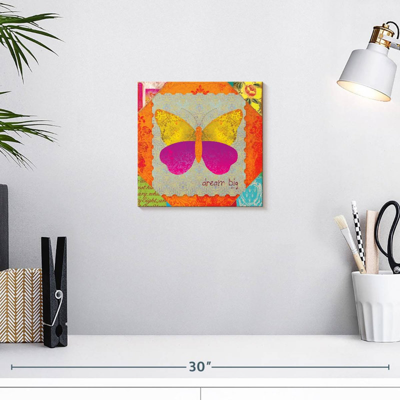 Brampt Winged Dream Big, 10" H x 10" W