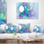 Coussin lombaire abstrait