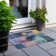 Machine Washable Indoor/Outdoor Chantille ACN1114 Blue Rug