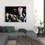 Two Funny Cows - Western Canvas Art for Home Decor
