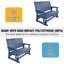 Banc oscillant 3 places en poly Lumber-420136217