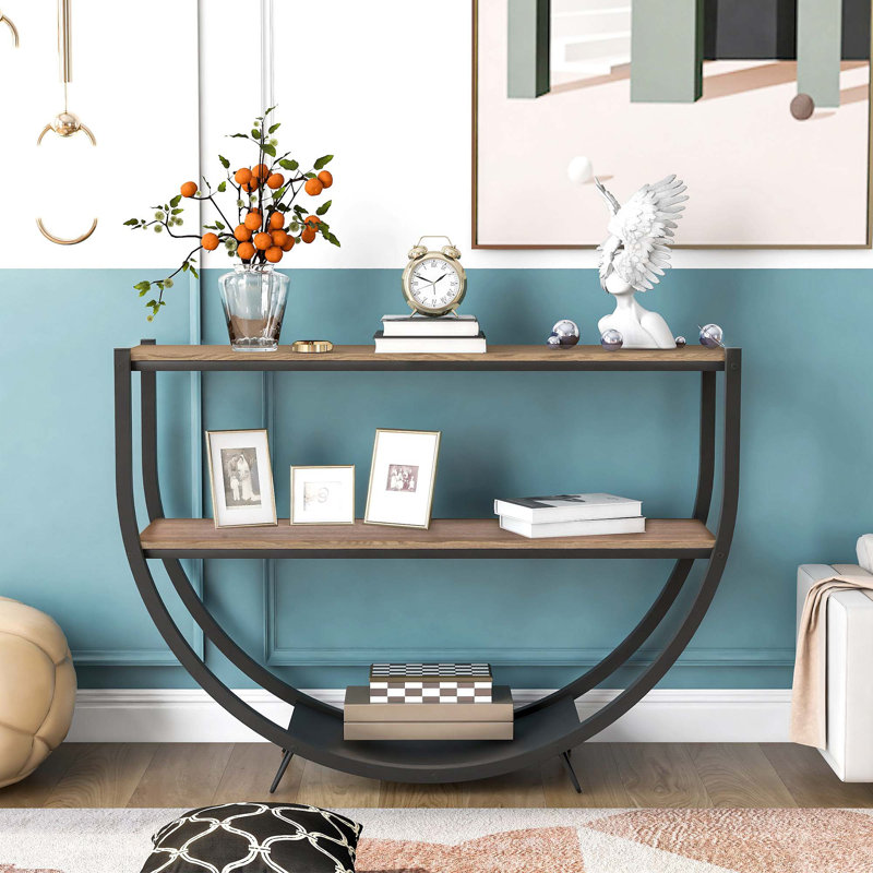 48'' Console Table, Brown