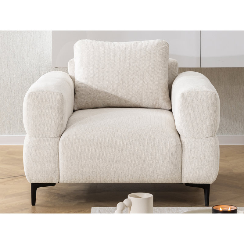 Cardea 2 - Piece Living Room Set, Cream