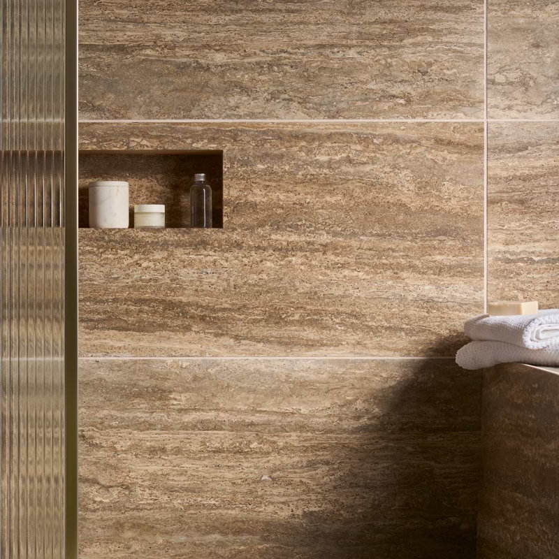 Travertine Striato 18x36 Honed & Filled Travertine Tile