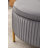 Mariantonietta Upholstered Round Storage Ottoman-1855773756