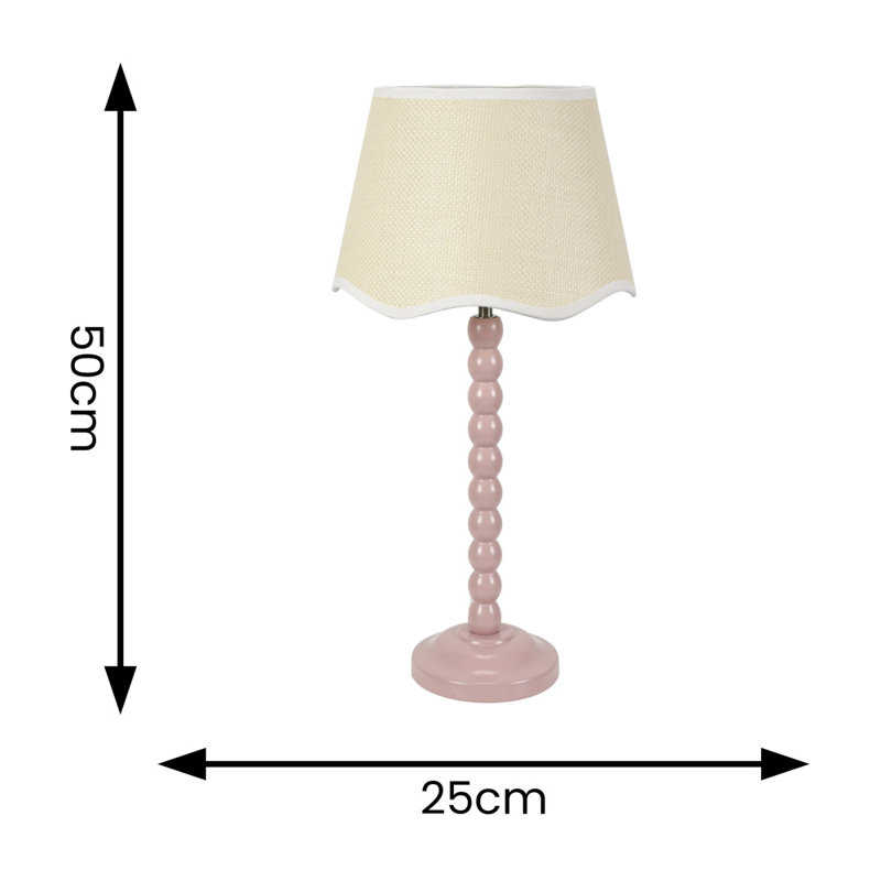Corlyn Table Lamp, Yes, Pink