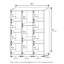 Moniece 11-Cube Reversible Open Shelf Bookcase