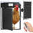 Automatic Chicken Coop Door Solar Powered, Cold Weather Electric Chicken Door Large Size Aluminum Door with Light Sensor & Timer with Power Off Emergency Mode 14.9" H x 11" W