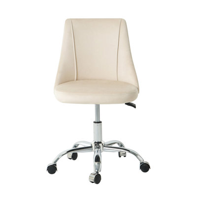 Chaise de salon en velours, pieds en métal, doux et confortable, réglable en hauteur, mobilier blanc doux, ergonomique,