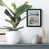 Black Framed Paper