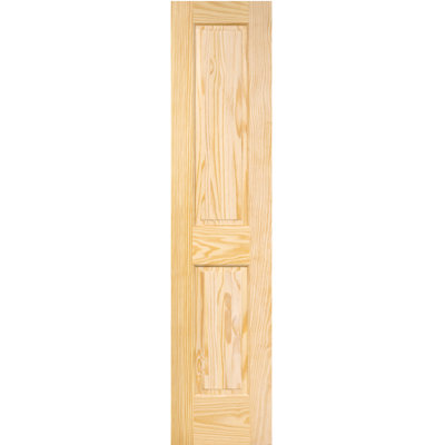Panelled Solid Wood Unfinished Colonial Standard Door