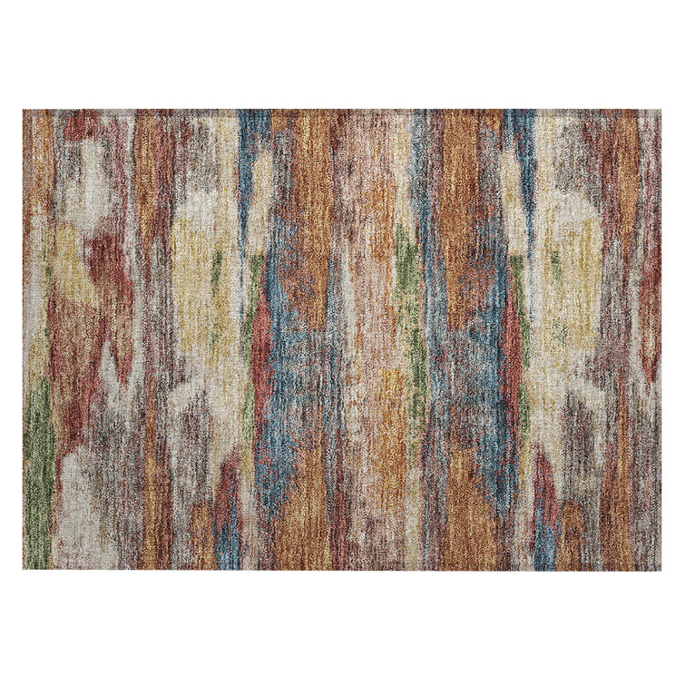 Aleighna Area Rug with Non-Slip Backing