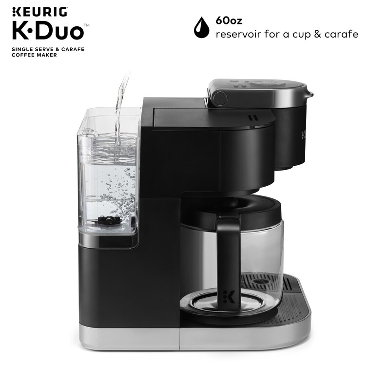 Keurig K-Duo Plus Single Serve and Carafe Coffee Maker & 12-Cup