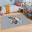 Tapis luxueux (2,6 x 4,6 pieds), 100% polyester, 740 g / m² | Tissu de velours doux, envers en feutre antidérapant, éponge stratifiée pour le confort | Antibactérien, lavable à la machine à 30 ° C | Élégante décoration intérieure-1337268170