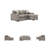 Greaves Upholstered 85'' Seating Component-1891989370-1891989369