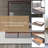 Upholstered Canopy Storage Bed-1403321247