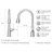 Neera Pull Down Single Handle Kitchen Faucet-46460663