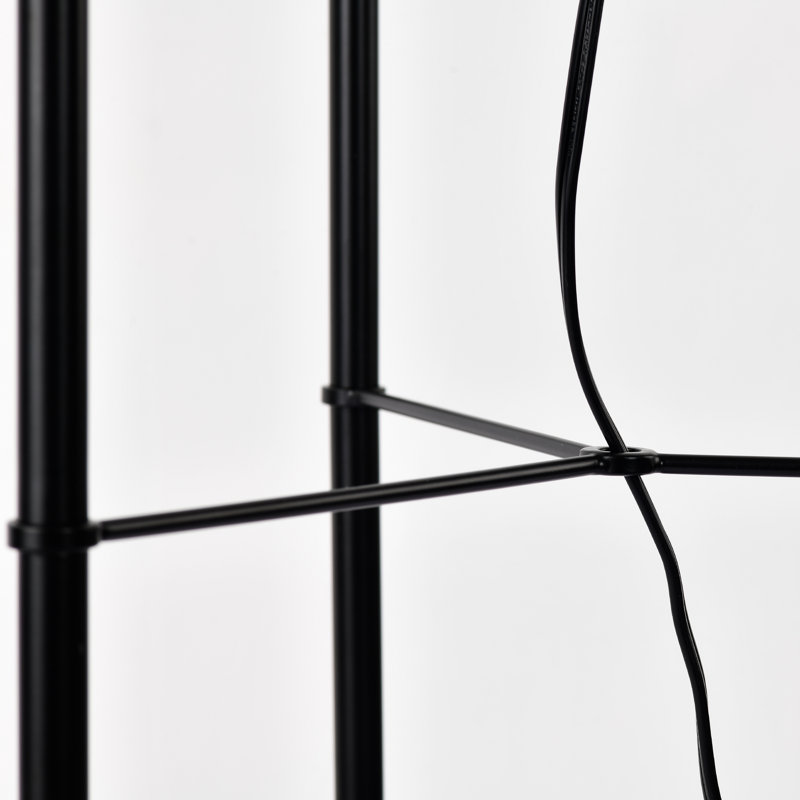 Dukinfield Linen floor lamp