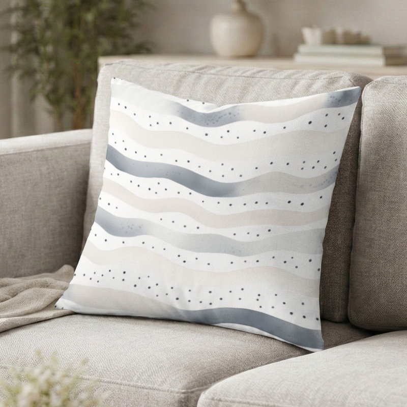 Coussin Modern, H 18 po x l 18 po