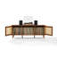 Armoire tourne-disque avec rangement pour vinyle