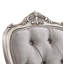 Chaise d'appoint Ariadne en velours et finition platine antique (ensemble de 2)