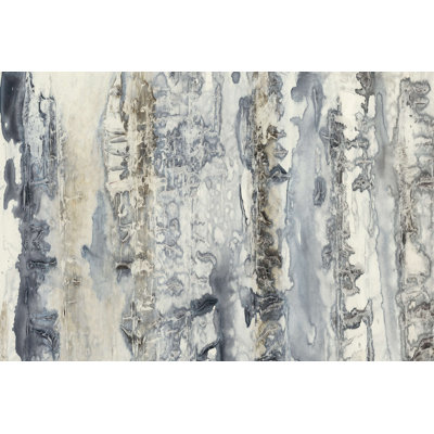" Neutral Strata I " by Jennifer Goldberger Painting Print