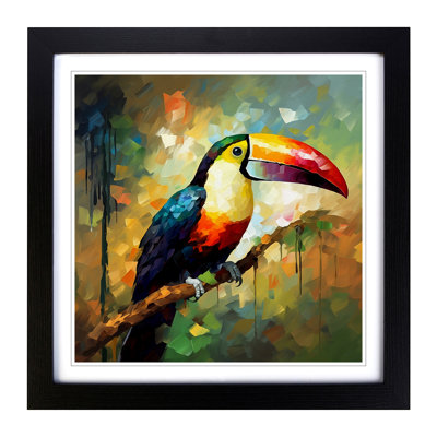 Toucan Impressionism - Framed Print