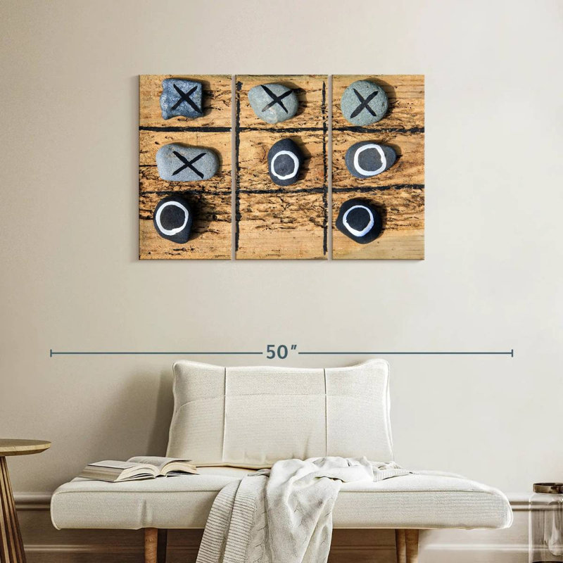 Senne Tic Tac Toe Game, 24" H x 38" W