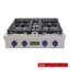 KUCHT Professional 30 po. Cuisinière au gaz naturel avec brûleurs scellés en acier inoxydable avec boutons bleu royal-87890458-87890455