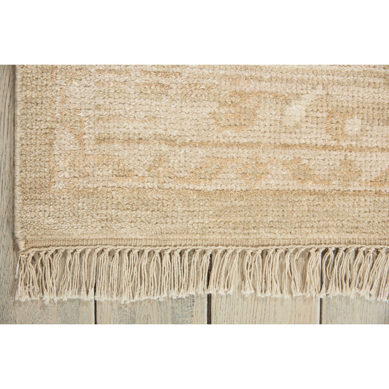 Elan Hand Knotted Silk Oriental Area Rug, Rectangle 7'9" x 9'9"