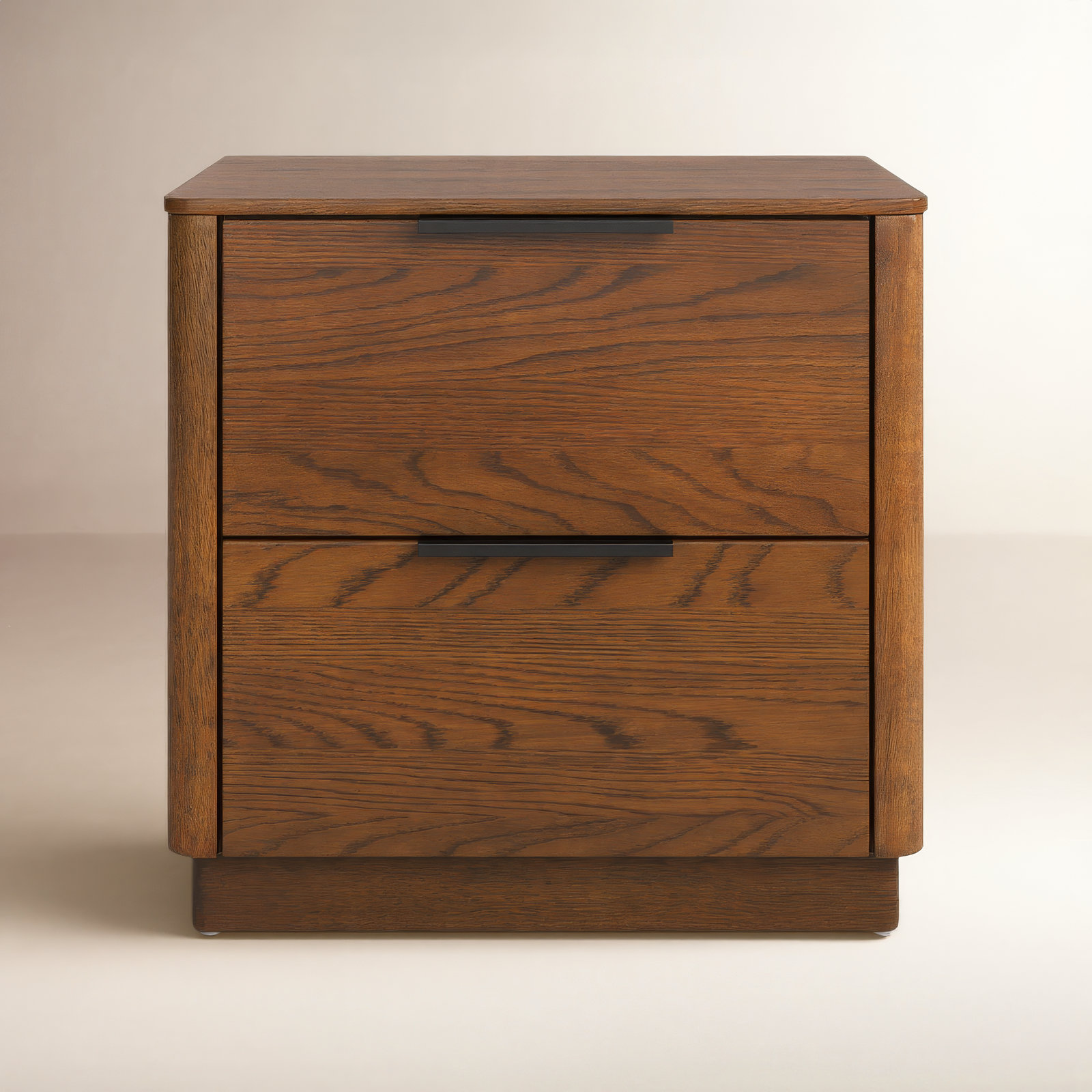 Tahani 2 - Drawer 23" Nightstand, Medium Oak