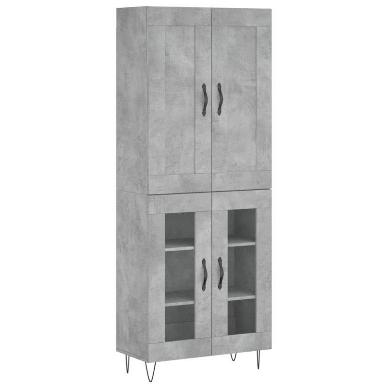 69.5cm Sideboard, Concrete Grey